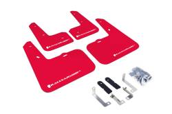 Rally Armor - Rally Armor MF24-UR-RD/WH Red Mud Flaps White Logo - Image 1
