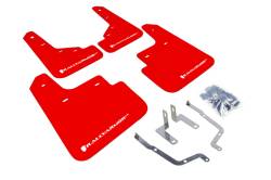 Rally Armor - Rally Armor MF31-UR-RD/WH Red Mud Flap White Logo - Image 1