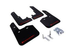 Rally Armor - Rally Armor MF34-UR-BLK/RD Black Mud Flap Red Logo - Image 1