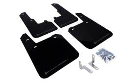 Rally Armor - Rally Armor MF36-UR-BLK/GRY Black Mud Flap Grey Logo - Image 1