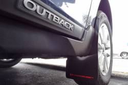 Rally Armor - Rally Armor MF36-UR-BLK/GRY Black Mud Flap Grey Logo - Image 2