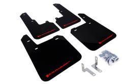 Rally Armor - Rally Armor MF36-UR-BLK/RD Black Mud Flap Red Logo - Image 1