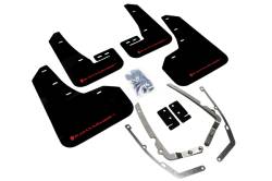 Rally Armor - Rally Armor MF37-UR-BLK/RD Black Mud Flap Red Logo - Image 1