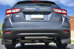 Rally Armor - Rally Armor MF45-UR-BLK/BL Black Mud Flap Blue Logo - Image 2