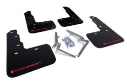 Rally Armor - Rally Armor MF47-UR-BLK/RD Black Mud Flap Red Logo - Image 1