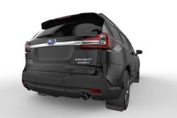 Rally Armor - Rally Armor MF49-UR-BLK/GRY Black Mud Flap Grey Logo - Image 2
