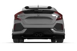 Rally Armor - Rally Armor MF51-UR-BLK/DGRY Black Mud Flap Dark Grey Logo - Image 2
