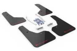 Rally Armor - Rally Armor MF52-UR-BLK/RD Black Mud Flap Red Logo - Image 1