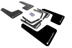 Rally Armor - Rally Armor MF53-UR-BLK/WH Black Mud Flap White Logo - Image 1