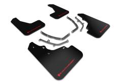 Rally Armor - Rally Armor MF61-UR-BLK/RD Black Mud Flap Red Logo - Image 1