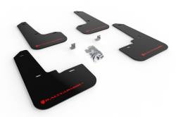 Rally Armor - Rally Armor MF64-UR-BLK/RD Black Mud Flap Red Logo - Image 1