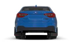 Rally Armor - Rally Armor MF64-UR-BLK/RD Black Mud Flap Red Logo - Image 2