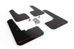 Rally Armor - Rally Armor MF66-UR-BLK/RD Black Mud Flap Red Logo - Image 1