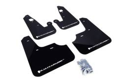 Rally Armor - Rally Armor MF8-BAS-BLK Black Mud Flap Black Logo - Image 2