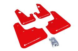 Rally Armor - Rally Armor MF8-UR-RD/WH Red Mud Flap White Logo - Image 1