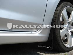 Rally Armor - Rally Armor MF9-UR-BLK/WH Black Mud Flap White Logo - Image 2