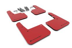 Rally Armor - Rally Armor MF63-UR-RD/BLK Red Mud Flap Black Logo - Image 1