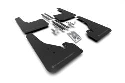 Rally Armor - Rally Armor MF67-UR-BLK/GRY Black Mud Flap Grey Logo - Image 1