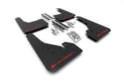 Rally Armor - Rally Armor MF67-UR-BLK/RD Black Mud Flap Red Logo - Image 1