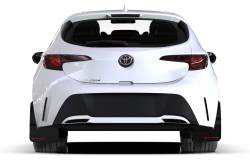 Rally Armor - Rally Armor MF67-UR-BLK/WH Black Mud Flap White Logo - Image 2