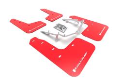 Rally Armor - Rally Armor MF71-UR-RD/WH Red Mud Flap White Logo - Image 1