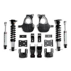 QA1 - QA1 LK22-GMT04 4/6 Lowering Kit 14-18 GM 1500 4WD Stamped/Al. Arms Double Adjust - Image 1