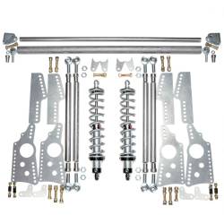 QA1 - QA1 R170-110 HD Pro Rear Drag 4-Link System Single Adjust 110lb Springs - Image 1