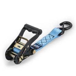 Mishimoto - Mishimoto BNRTC-TDHD-2BL Borne Off-Road HD Ratchet Tie-Down Kit 2-Pack Blue - Image 2