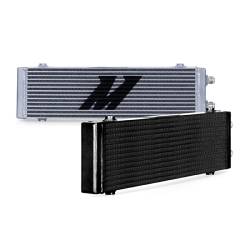 Mishimoto - Mishimoto MMOC-DP-LSL Universal Dual Pass Bar & Plate Oil Cooler Large - Image 1