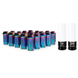 Mishimoto - Mishimoto MMLG-1220-23LNC Alu. Locking Lug Nuts 1/2 x 20 23pc Set Neo Chrome - Image 1