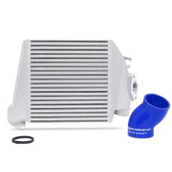 Mishimoto - Mishimoto MMTMIC-WRX-08SLBL Silvr/Blu Top-Mount Intercooler for 08-14 Subaru WRX - Image 1