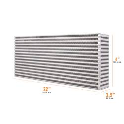 Mishimoto - Mishimoto MMUIC-09 Universal Air-to-Air Race Intercooler Core - Image 2