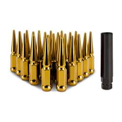 Mishimoto - Mishimoto MMLG-SP1415-24GD Mishimoto Spiked Lug Nuts M14x1.5 24-PC Set - Image 1