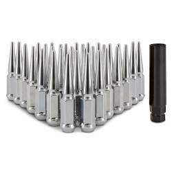 Mishimoto - Mishimoto MMLG-SP1415-32CH Chrome Spiked Lug Nuts M14x1.5 32Pc Set - Image 1