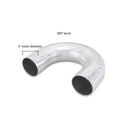 Mishimoto - Mishimoto MMICP-AL-41 4" 180-DEG Universal Aluminum Intercooler Piping - Image 2