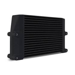 Mishimoto - Mishimoto MMOC-SSO-10BK Black Oil Cooler 10" Core Same-Side Outlets Heavy-Duty - Image 1