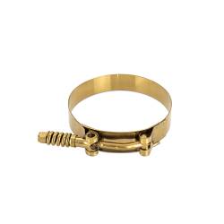 Mishimoto - Mishimoto MMCLAMP-375TGD SS Constant Tension T-Bolt Clamp 3.75" Gold - Image 1