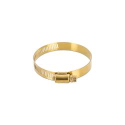 Mishimoto - Mishimoto MMCLAMP-WG-27HTGD Hi-Torque Worm Gear Clamp 0.55"-1.06" 10Pc Gold - Image 1