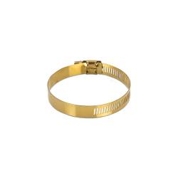 Mishimoto - Mishimoto MMCLAMP-WG-27HTGD Hi-Torque Worm Gear Clamp 0.55"-1.06" 10Pc Gold - Image 2