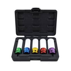 Mishimoto - Mishimoto MMTL-LUG-5 5-Piece Non-Marring 1/2" Wheel Nut Socket Set - Image 1