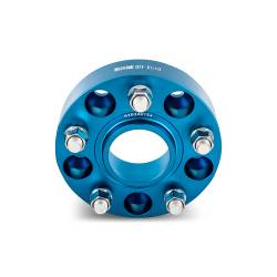 Mishimoto - Mishimoto BNWS-003-381BL Wheel Spacers 5X127 71.6mm CB M14x1.5 1.50" Thick Blue - Image 2