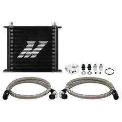 Mishimoto - Mishimoto MMOC-U34BK Black 34-Row Universal Oil Cooler Kit - Image 1