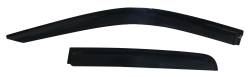 TrailFX - TrailFx 4811H 4PC Window Vents Low Profile Tape-On Smoke Acrylic - Image 1