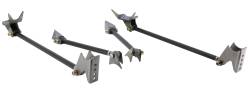 Ridetech - Ridetech 18987999 Triangular 4-Link Rear Suspension Kit Universal R-Joint Black - Image 1