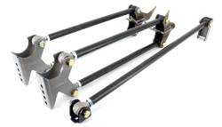 Ridetech - Ridetech 18988899 4-Link Parallel Diagonal Link Shock Mounts R-Joint Black Kit - Image 1