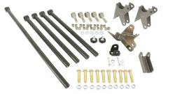Ridetech - Ridetech 18988899 4-Link Parallel Diagonal Link Shock Mounts R-Joint Black Kit - Image 2