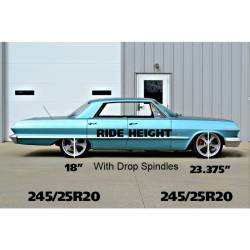 Ridetech - Ridetech 11052350 Front Dual Rate Coil Springs Stock for 58-64 Impala SB - Image 2