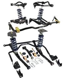 Ridetech - Ridetech 11060202 Front Upper & Lower Arms HQ Coilover Systems for 59-64 Impala - Image 1