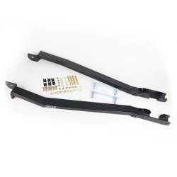 Ridetech - Ridetech 11257300 Bolt-On Subframe Connectors Black for 62-67 Chevy II Nova - Image 1