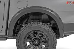 Rough Country Suspension Systems - Rough Country F-F12401 Pocket Fender Flares Black for 24-26 Ford Ranger 2WD/4WD - Image 5
